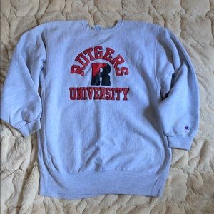 Vintage Rutgers Crewneck